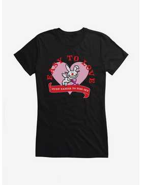 It's Happy Bunny Easy To Love Girls T-Shirt, , hi-res