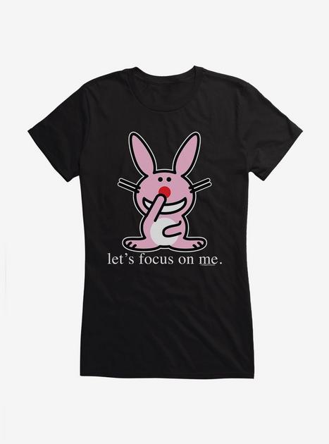 It's Happy Bunny Focus On Me Girls T-Shirt | Hot Topic
