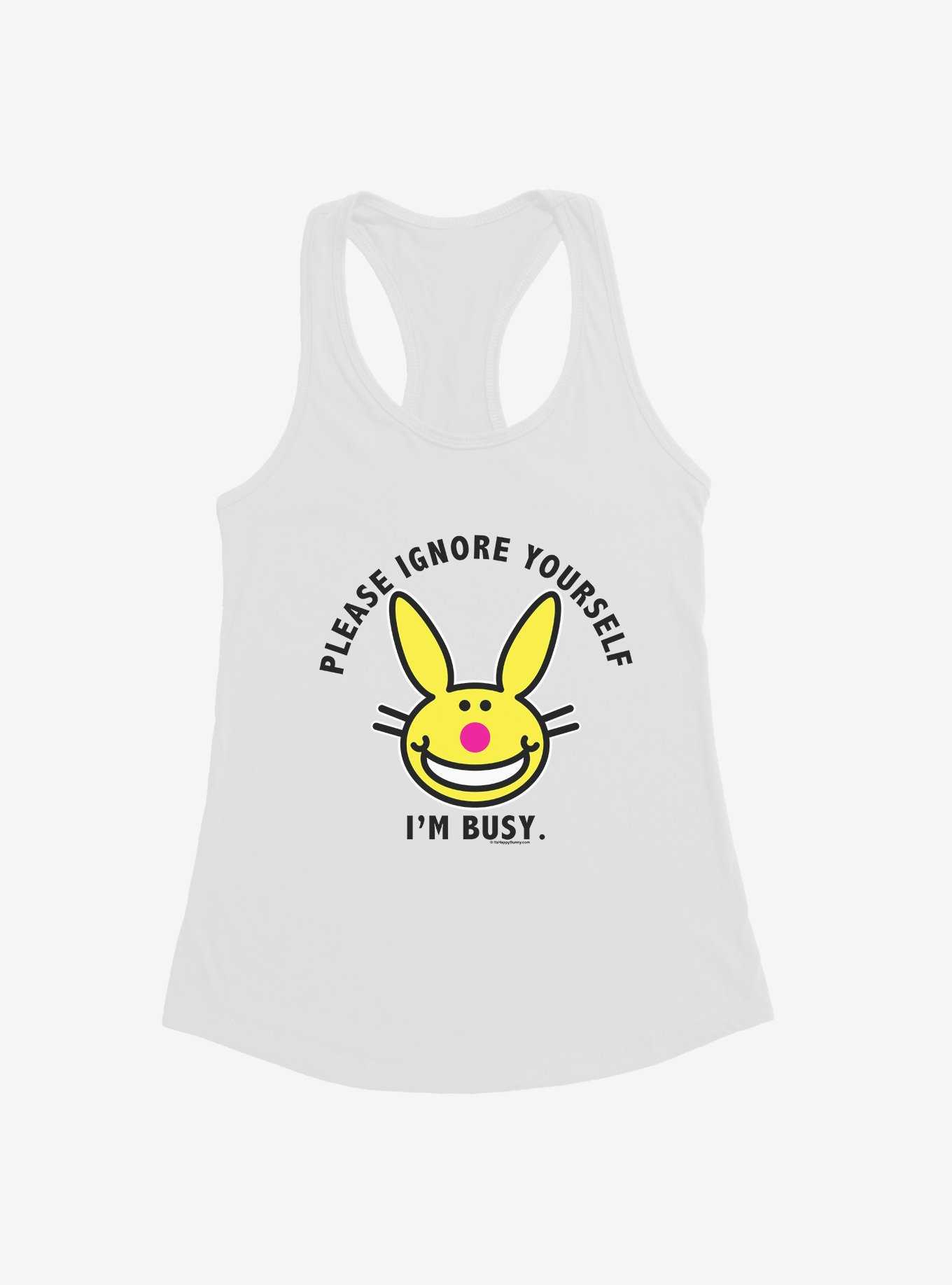It's Happy Bunny Ignore Yourself Girls Tank, , hi-res
