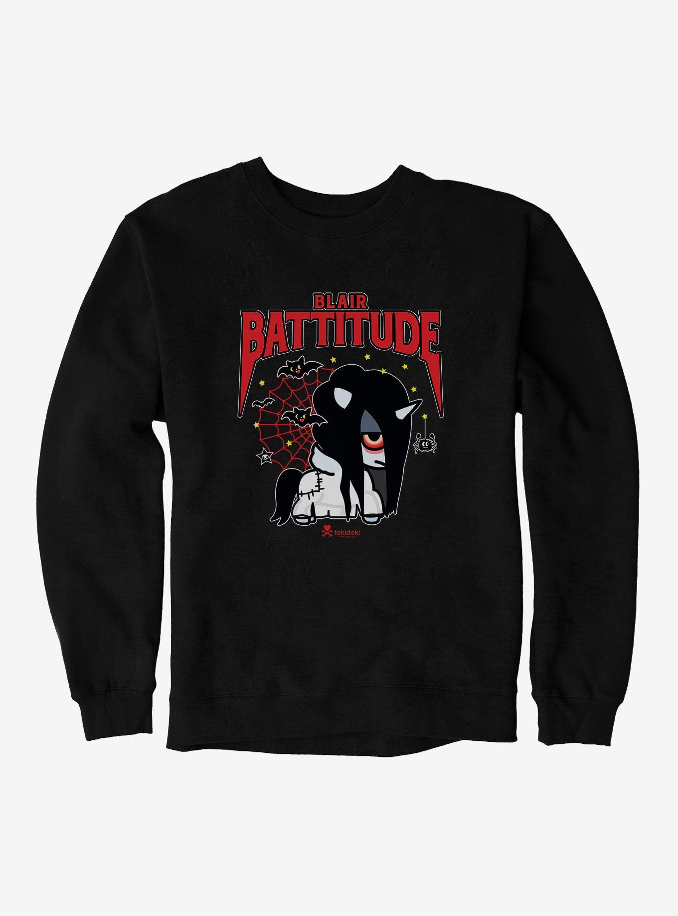 B.TRILL■Scripted sweatshirt ■送料込 Tokidoki Blair Battitude Sweatshirt | BoxLunch