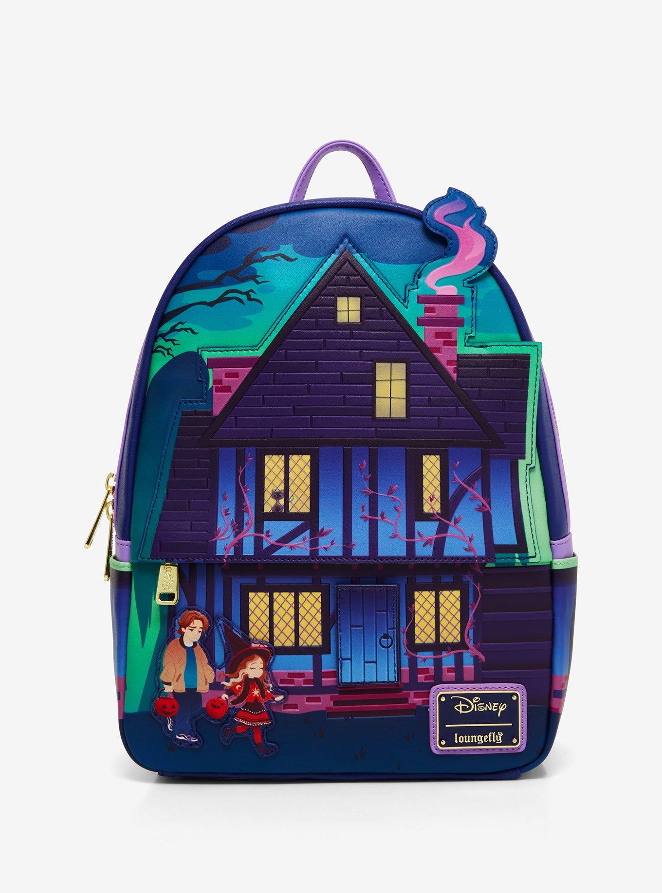Loungefly Disney Sleeping Beauty Maleficent Window Box Glow Mini Backpack