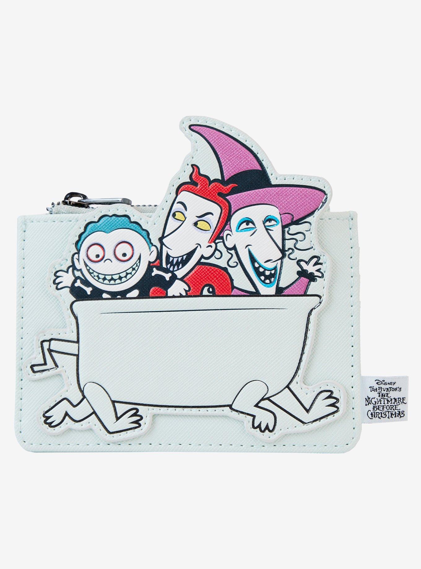 Loungefly Disney The Nightmare Before Christmas Lock, Shock, & Barrel Bathtub Cardholder, , hi-res
