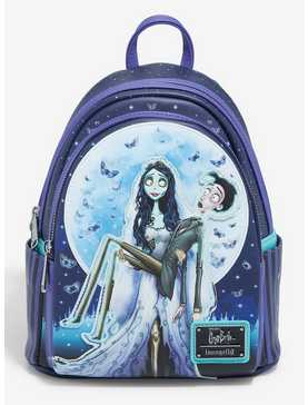 Loungefly Corpse Bride Emily & Victor Moon Portrait Mini Backpack, , hi-res
