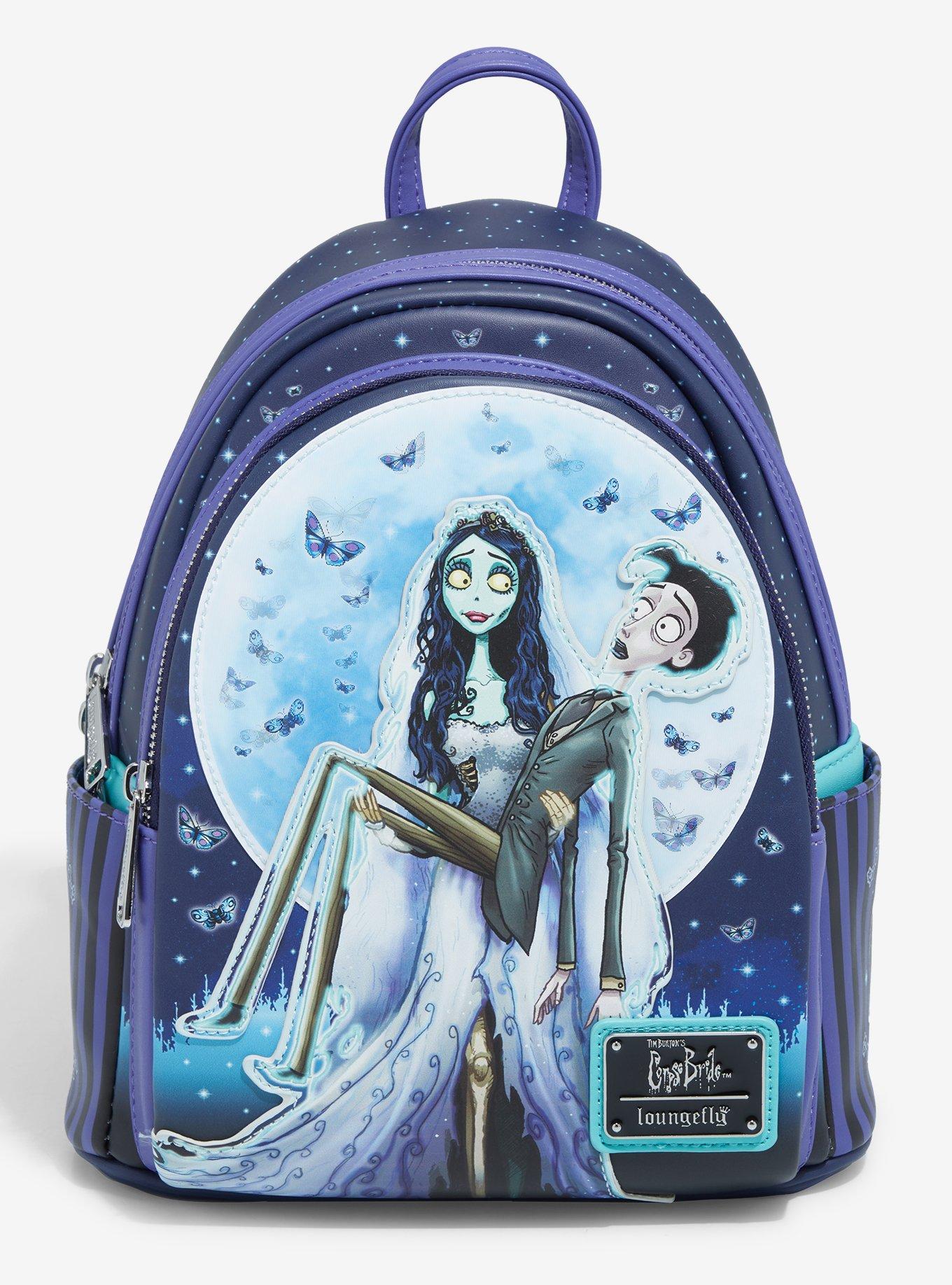 Loungefly Corpse Bride Backpack | Mini & Portrait Emily BoxLunch Moon Victor