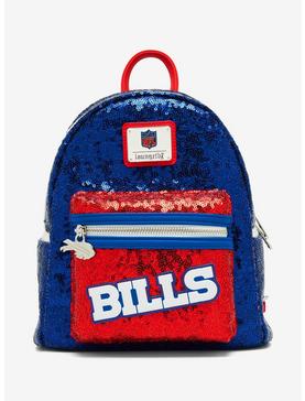 Loungefly NFL Buffalo Bills Sequin Mini Backpack, , hi-res