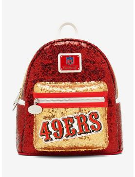 Loungefly NFL San Francisco 49ers Sequin Mini Backpack, , hi-res