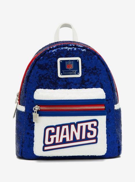 Loungefly New York Giants Sequin Zip-Around Wallet