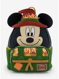 Loungefly Disney Mickey Mouse Scarecrow Mini Backpack - BoxLunch Exclusive, , hi-res