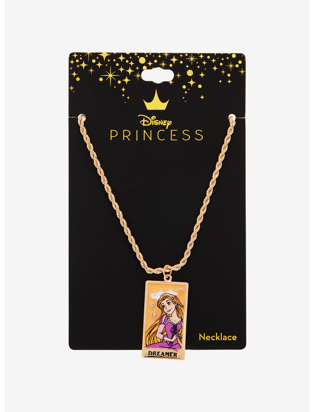 Disney Princess Tangled Rapunzel Dreamer Portrait Necklace, , hi-res