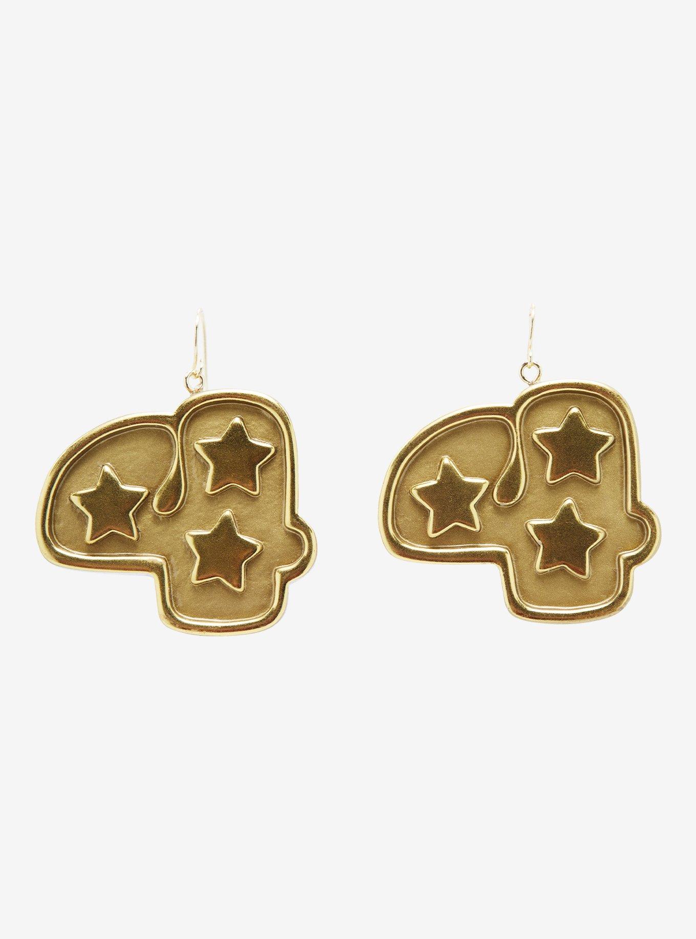 Disney Pixar Turning Red 4*Town Logo Earrings - BoxLunch Exclusive, , hi-res