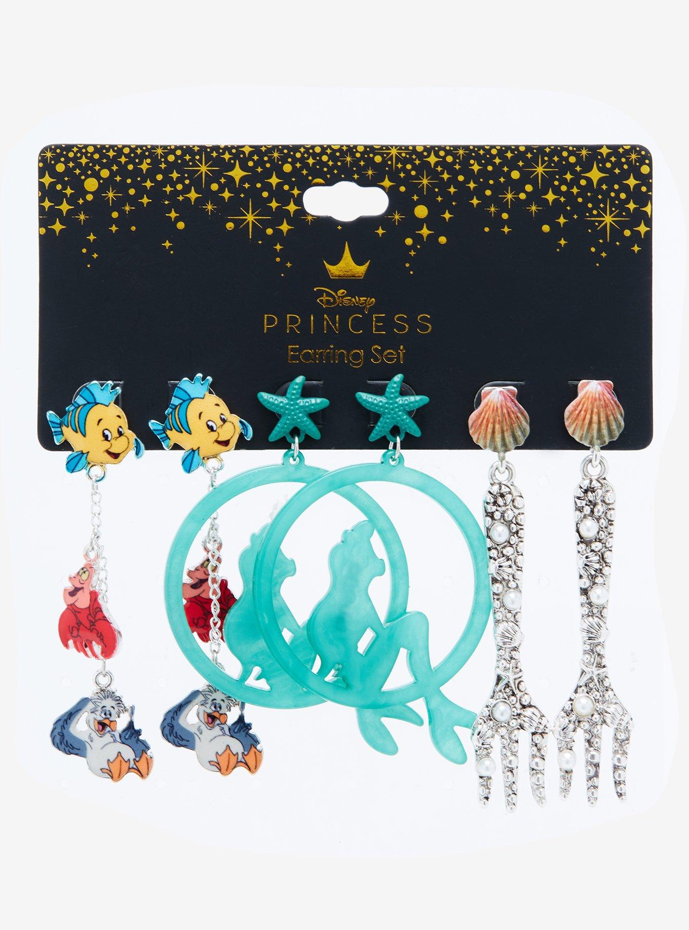 The little mermaid deals earrings