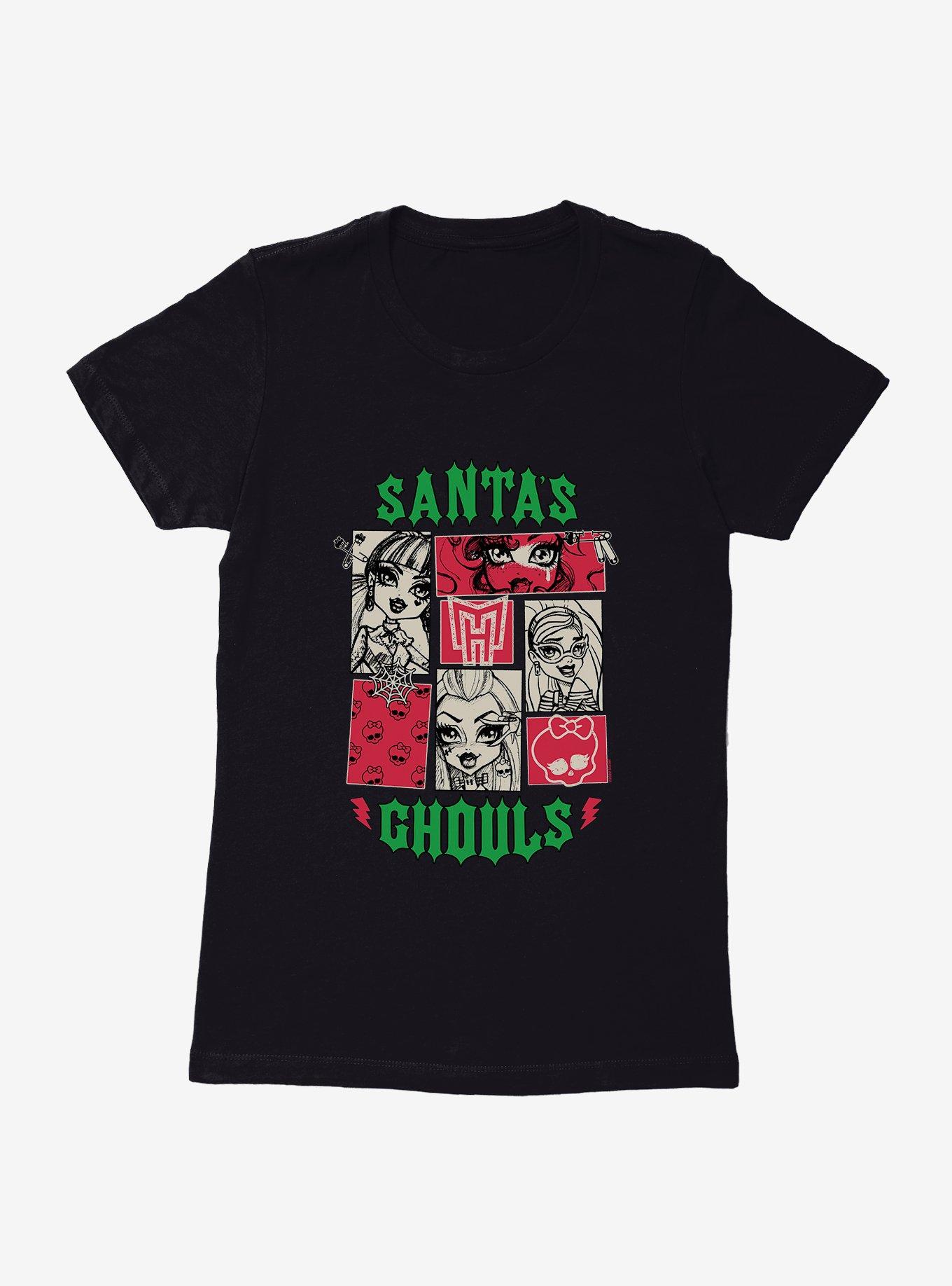 Monster High Santa's Ghouls Womens T-Shirt, , hi-res