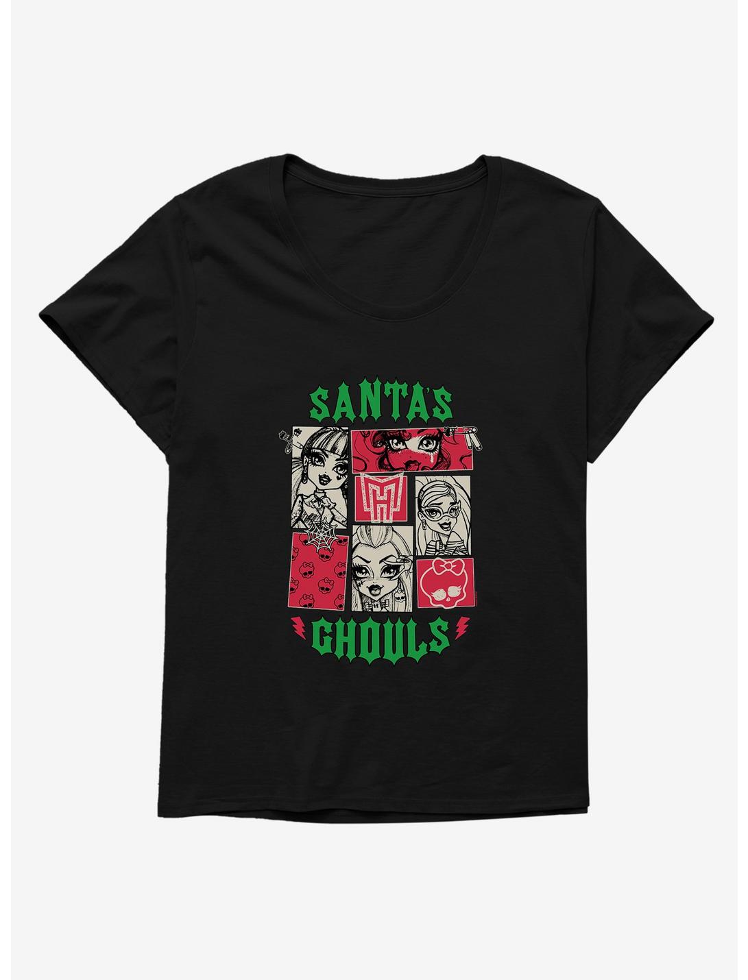 Monster High Santa's Ghouls Womens T-Shirt Plus Size, , hi-res