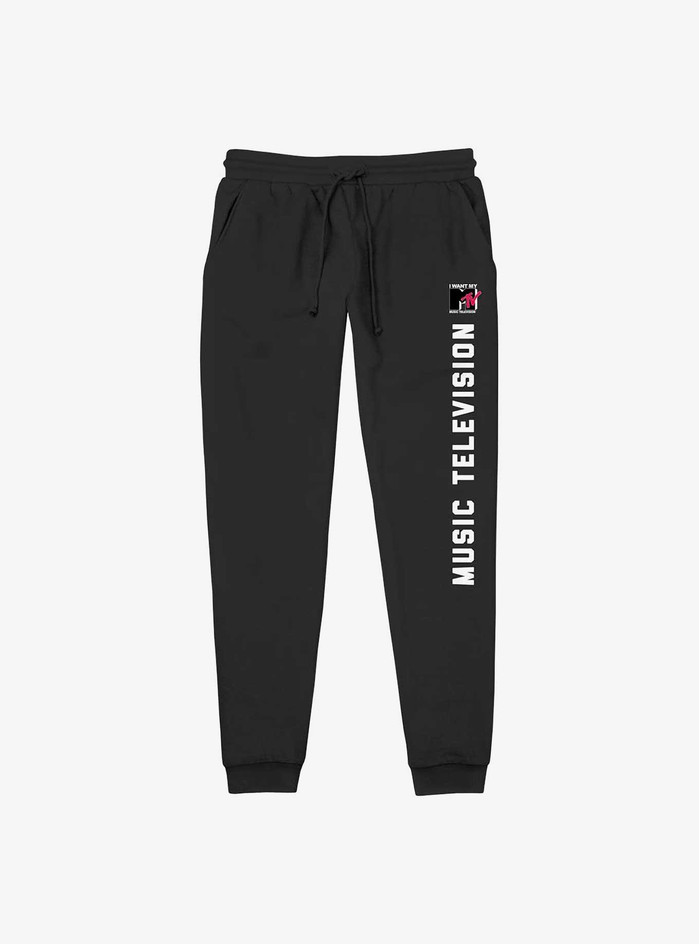 MTV Music Television Logo Jogger Sweatpants, , hi-res