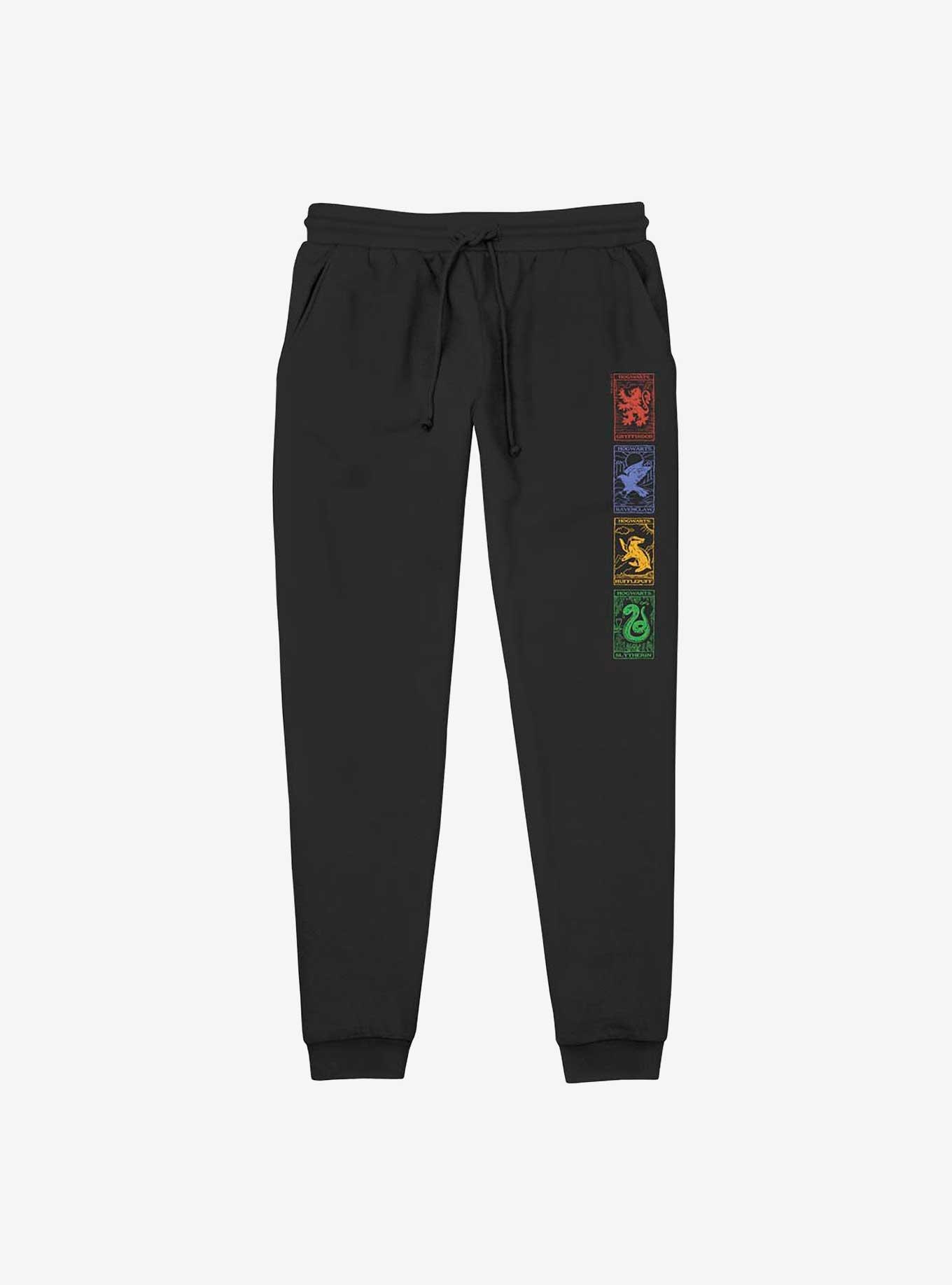 Harry Potter Hogwarts House Tarot Cards Jogger Sweatpants, BLACK, hi-res