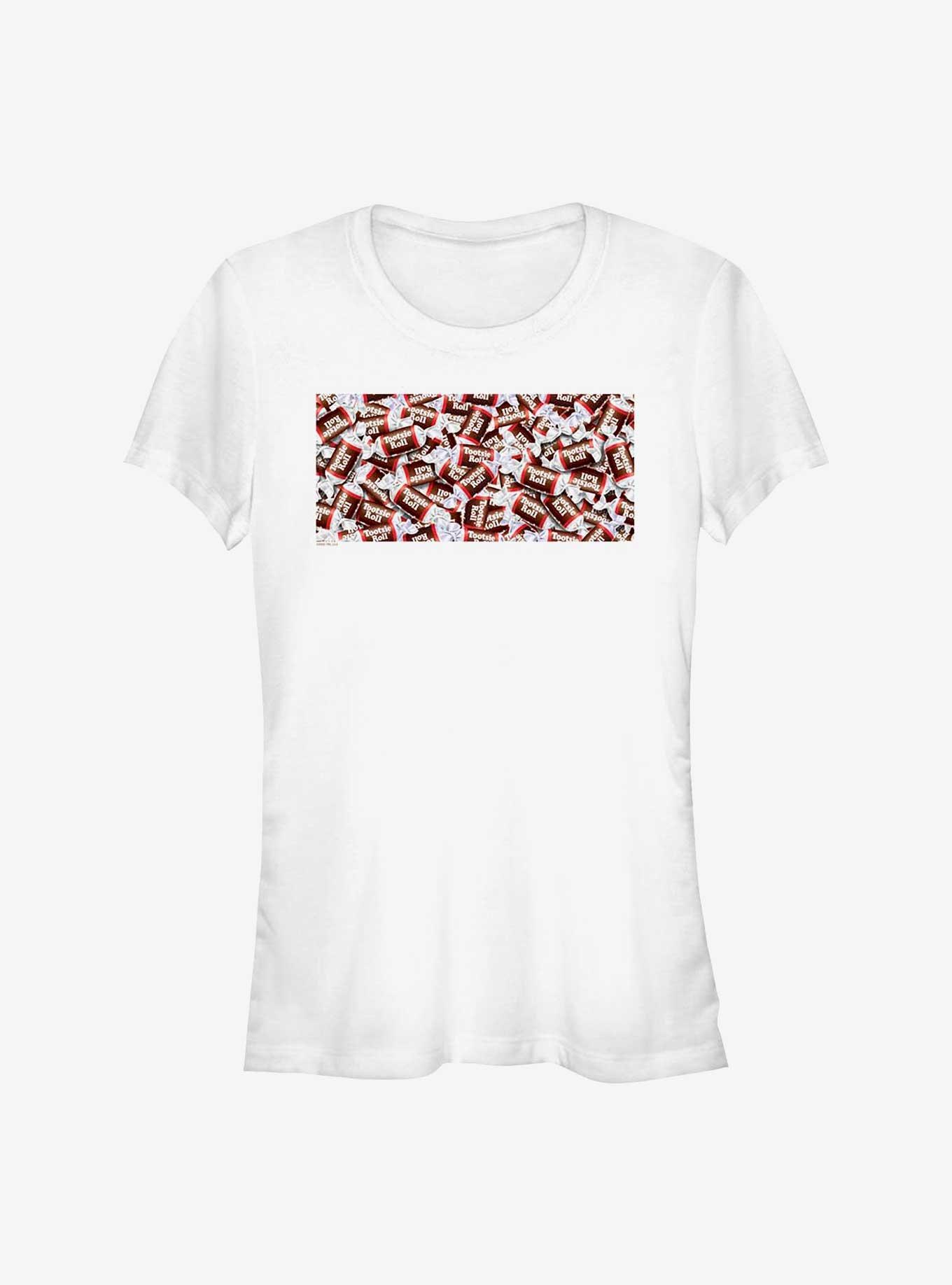 Tootsie Roll Candy Pile Girls T-Shirt, , hi-res