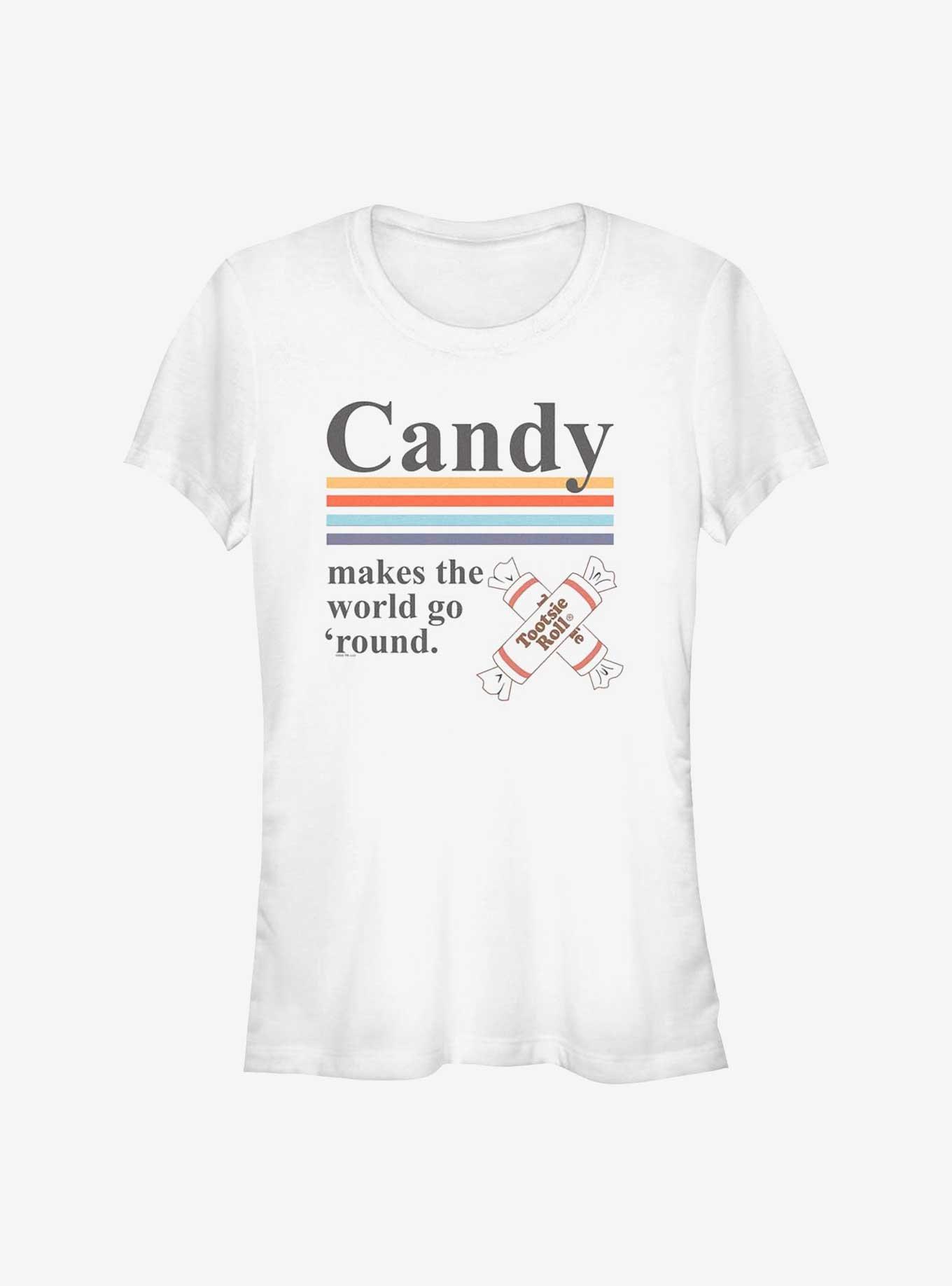 Tootsie Roll Candy World Girls T-Shirt, WHITE, hi-res