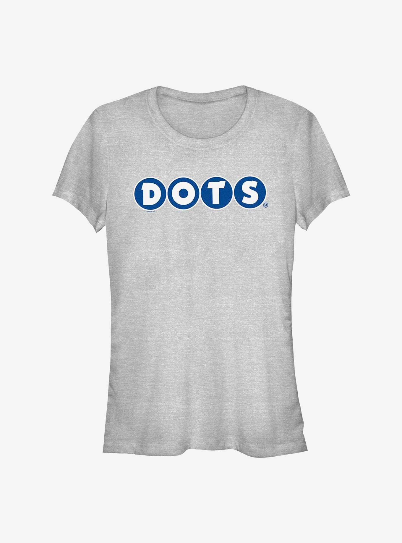 Tootsie Roll Dots Logo Girls T-Shirt, ATH HTR, hi-res
