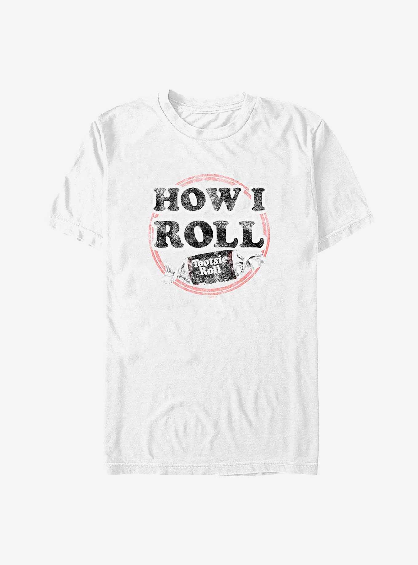 Tootsie Roll How I Roll T-Shirt, WHITE, hi-res