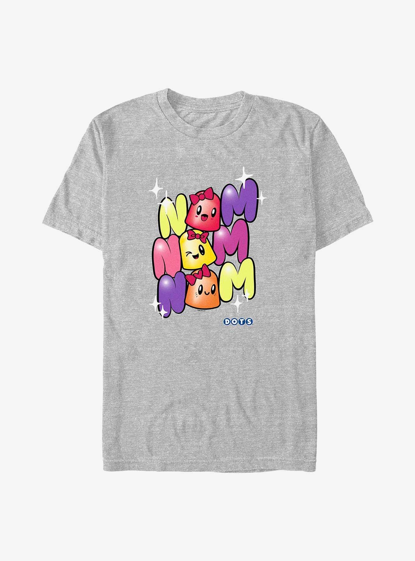 Tootsie Roll Dots Nom Nom Nom T-Shirt, ATH HTR, hi-res