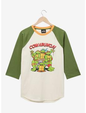 Teenage Mutant Ninja Turtles Cowabunga Group Portrait Raglan T-Shirt - BoxLunch Exclusive, , hi-res