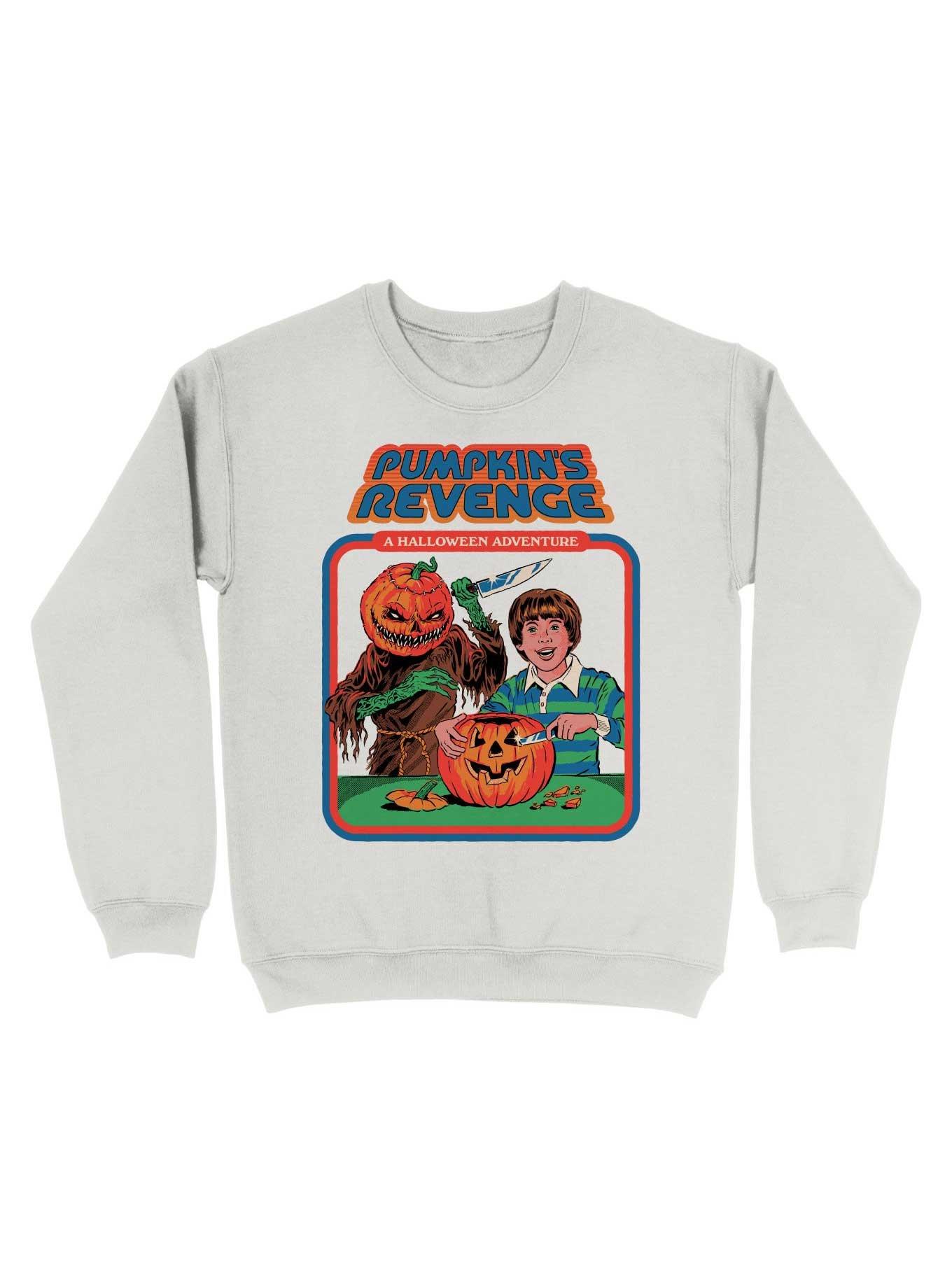 Pumpkin's Revenge Sweatshirt By Steven Rhodes, , hi-res