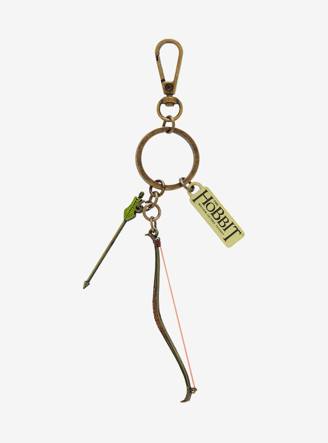 The Lord Of The Rings Legolas Bow & Arrow Key Chain Her Universe Exclusive, , hi-res