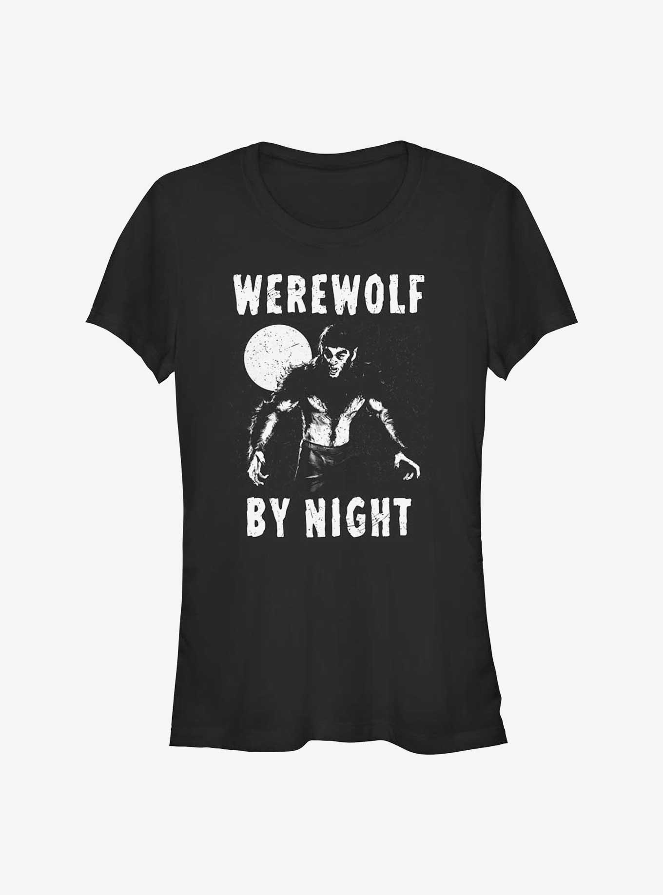 Marvel Studios' Special Presentation: Werewolf By Night Lurking Wolfman Girls T-Shirt, , hi-res