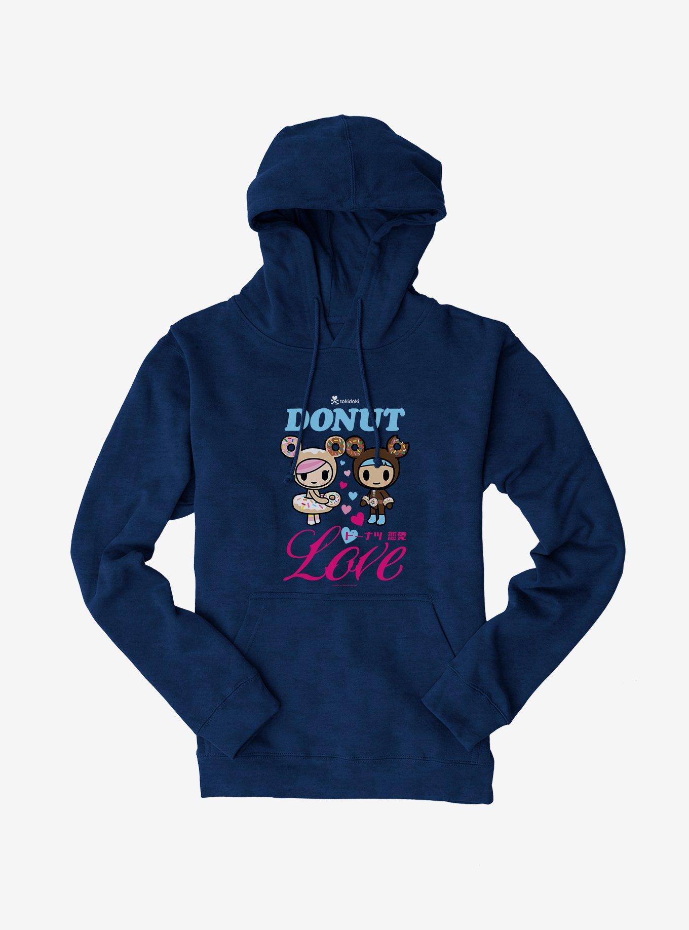 Tokidoki Donut Love Hoodie, NAVY, hi-res