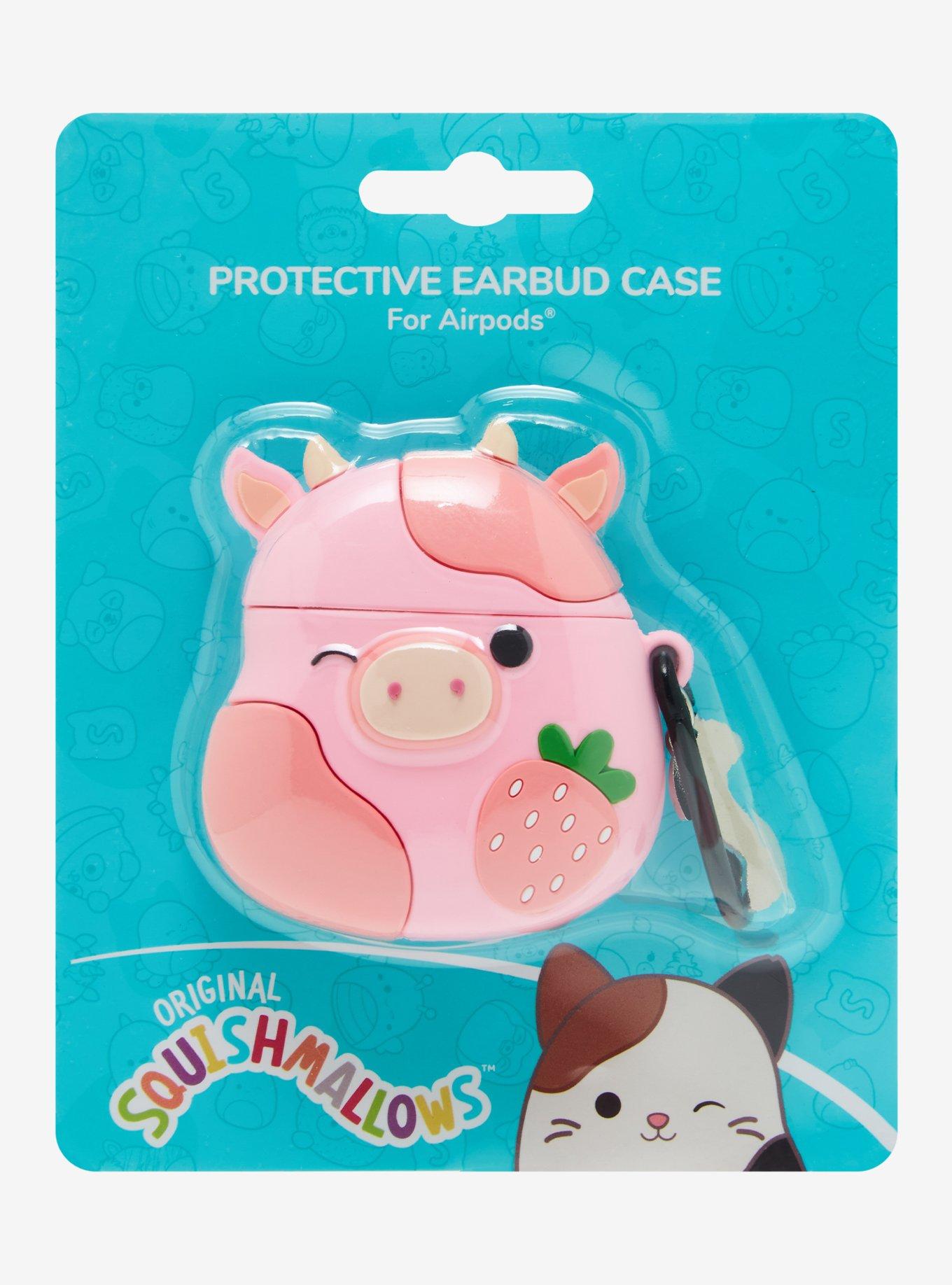 Squishmallows Strawberry Cow Wireless Earbud Case Cover | Hot Topic