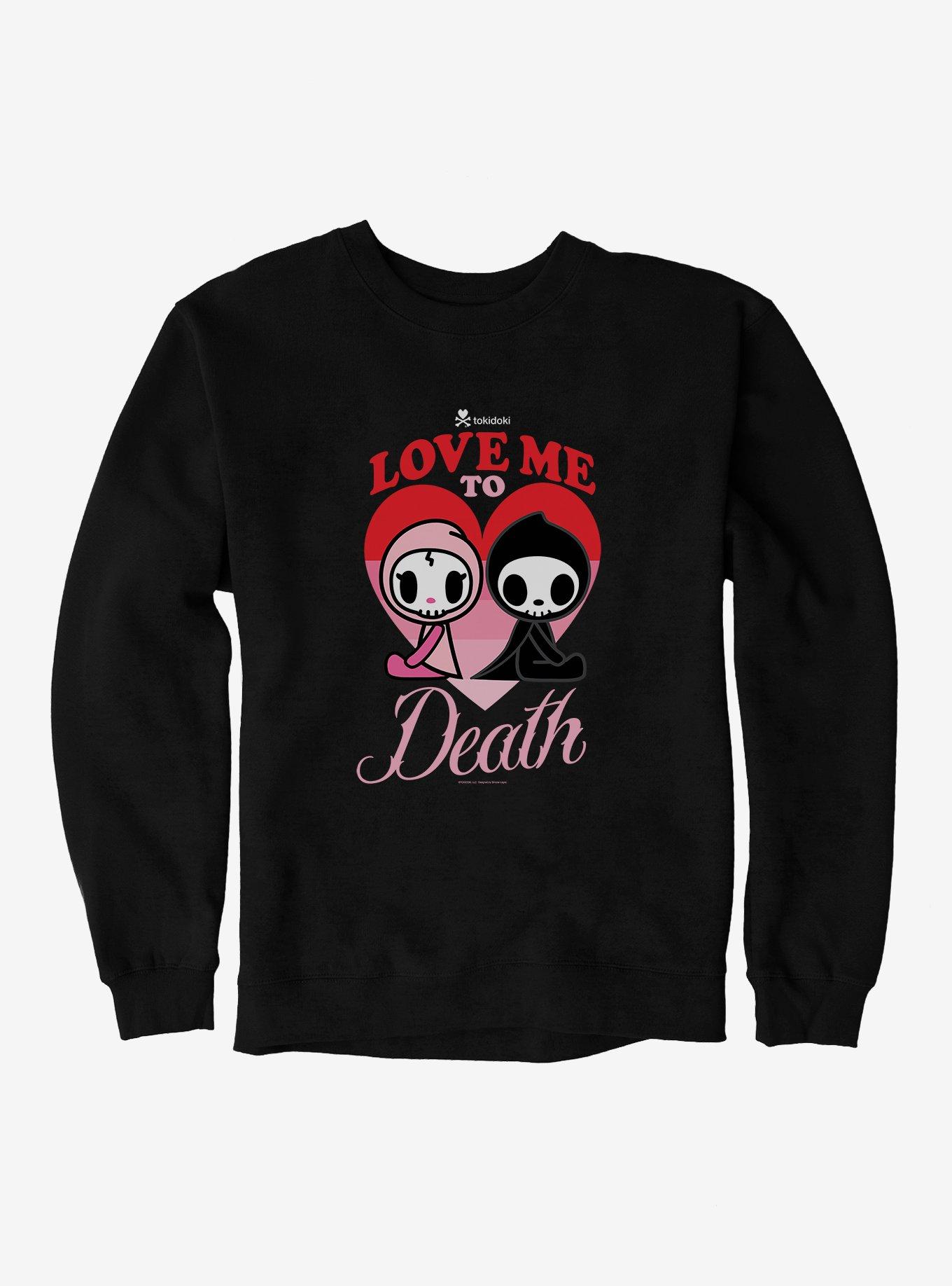 Tokidoki Love Me To Death Sweatshirt, , hi-res