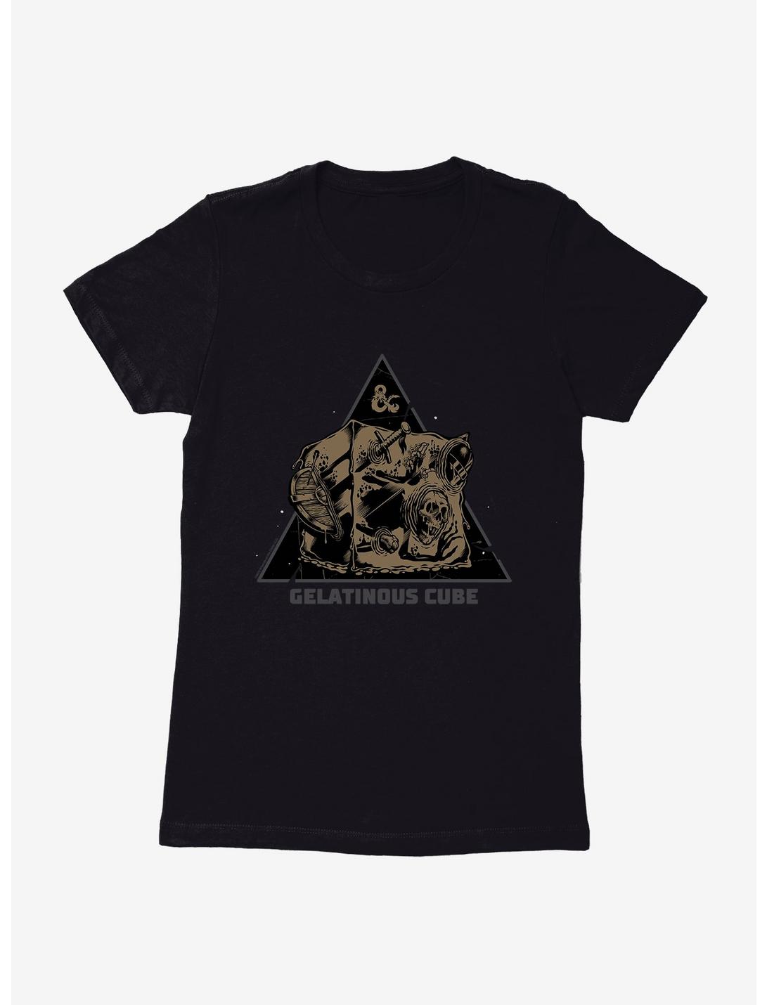 Dungeons & Dragons Gelatinous Cube Womens T-Shirt, BLACK, hi-res