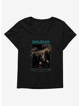 Dungeons & Dragons Owlbear Womens T-Shirt Plus Size, , hi-res