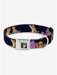 Disney Aladdin Jasmine Magic Carpet Ride Scenes Seatbelt Buckle Dog Collar, MULTICOLOR, hi-res