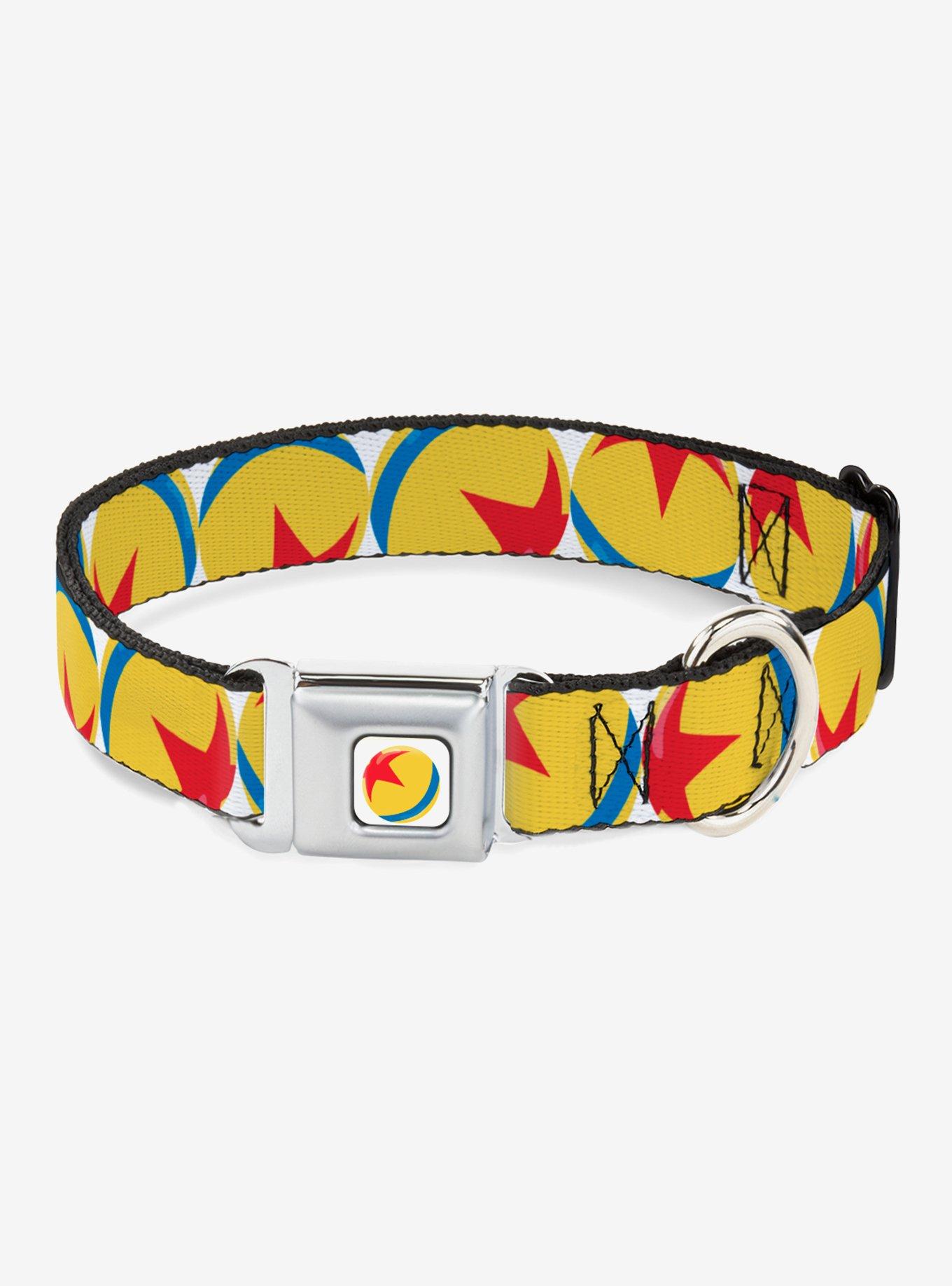 Disney Pixar Luxo Ball Repeat Seatbelt Buckle Dog Collar, , hi-res