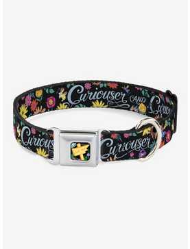 Disney Alice In Wonderland Curiouser And Curiouser Flowers Of Wonderland Seatbelt Buckle Dog Collar, , hi-res