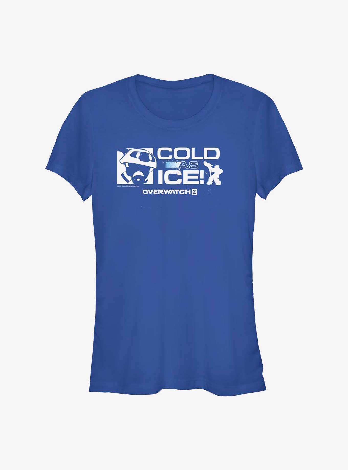 Overwatch 2 Cold As Ice Girls T-Shirt, ROYAL, hi-res