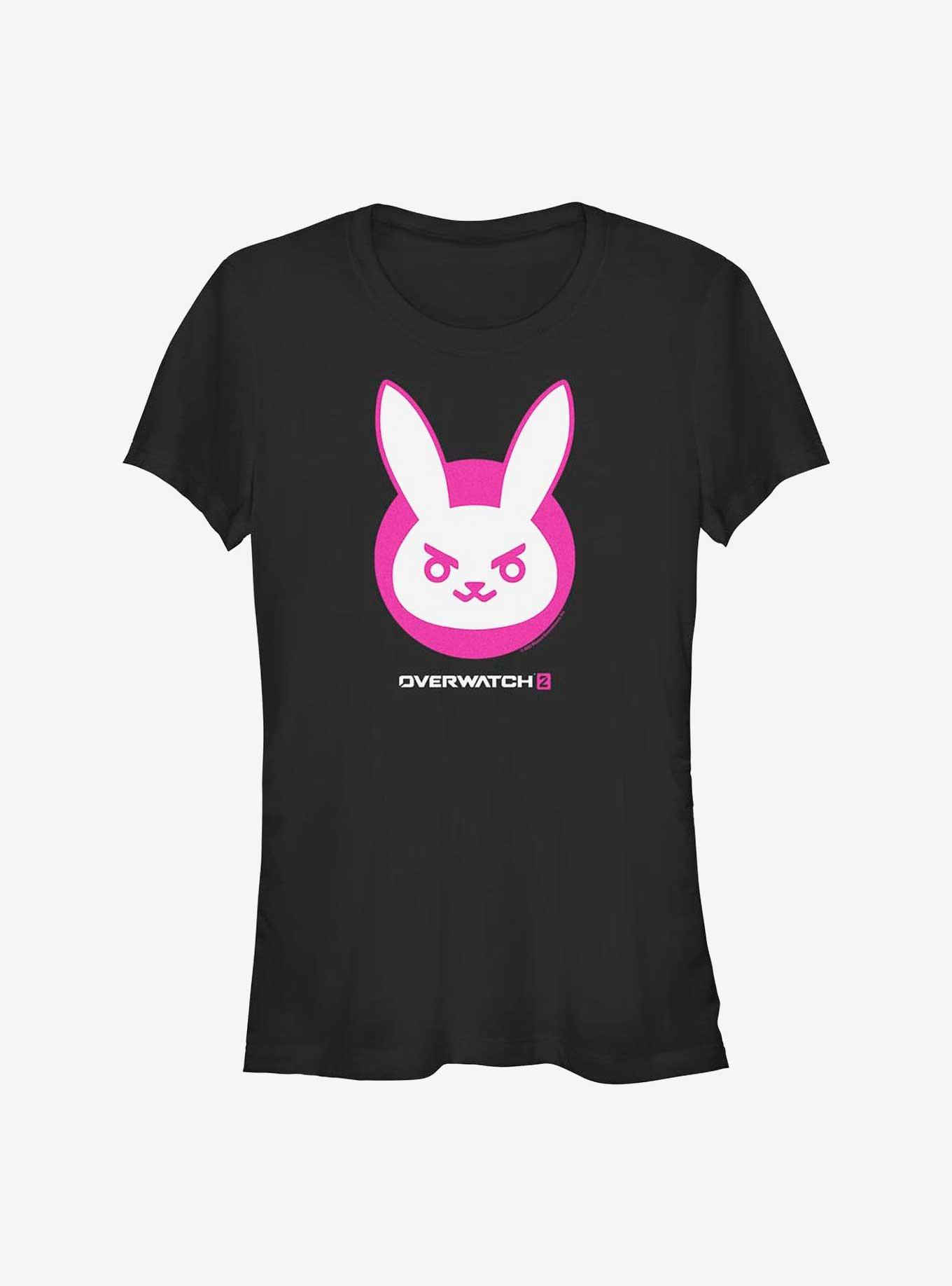 Overwatch 2 D.Va Icon Girls T-Shirt, BLACK, hi-res