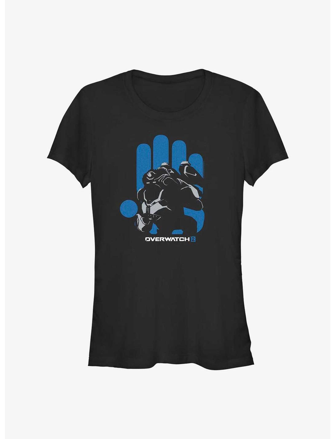 Overwatch 2 Winston Gorilla Hand Girls T-Shirt, BLACK, hi-res