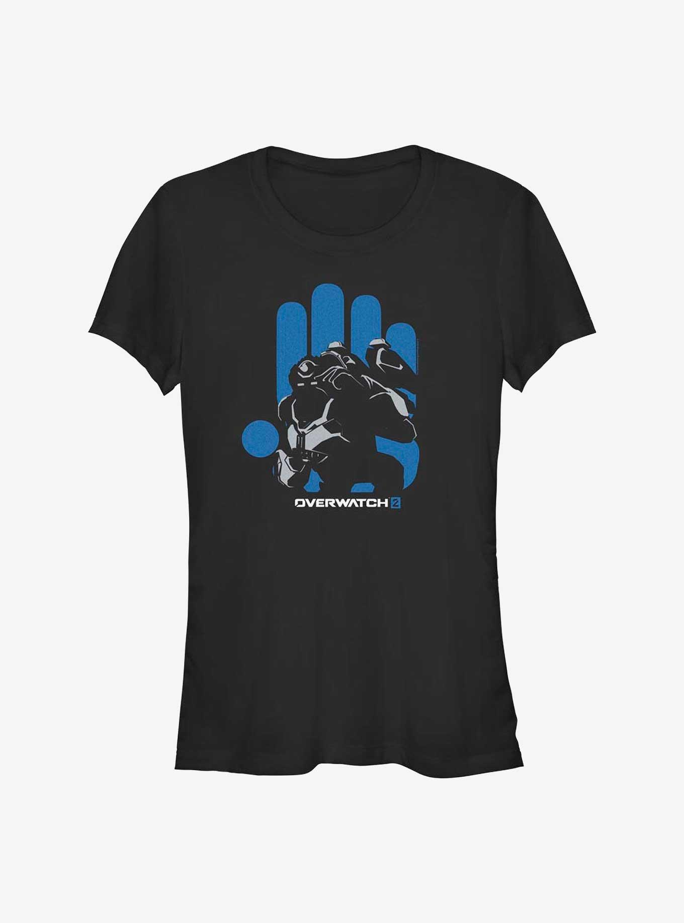 Overwatch 2 Winston Gorilla Hand Girls T-Shirt, BLACK, hi-res