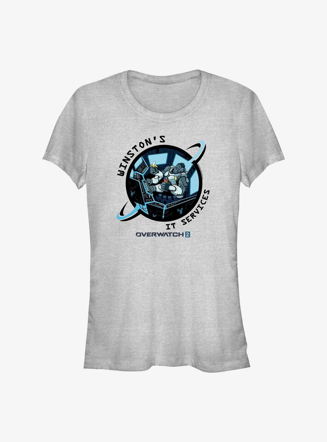 Overwatch 2 Winston's IT Services Girls T-Shirt, , hi-res