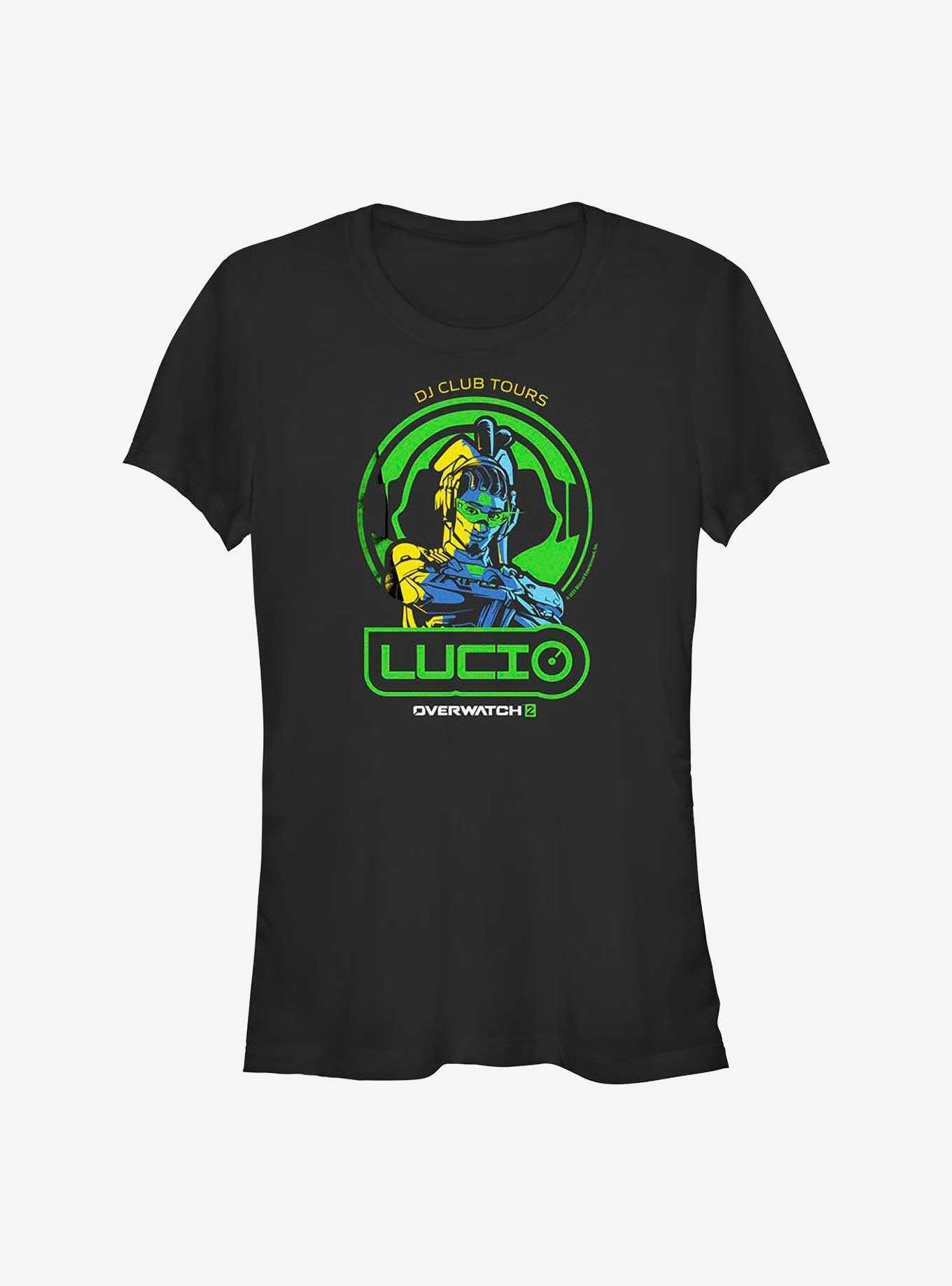 Overwatch 2 Lucio DJ Club Tours Girls T-Shirt, , hi-res