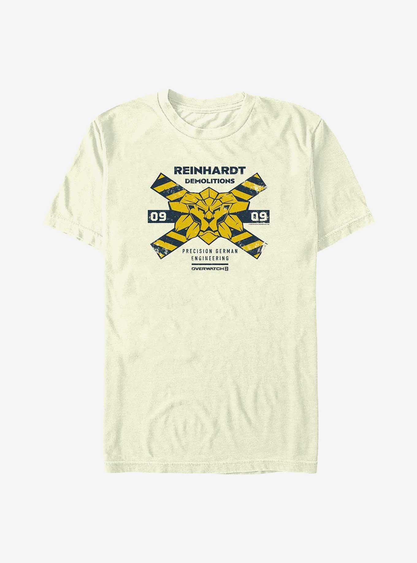 Overwatch 2 Reinhardt Demolitions T-Shirt, NATURAL, hi-res