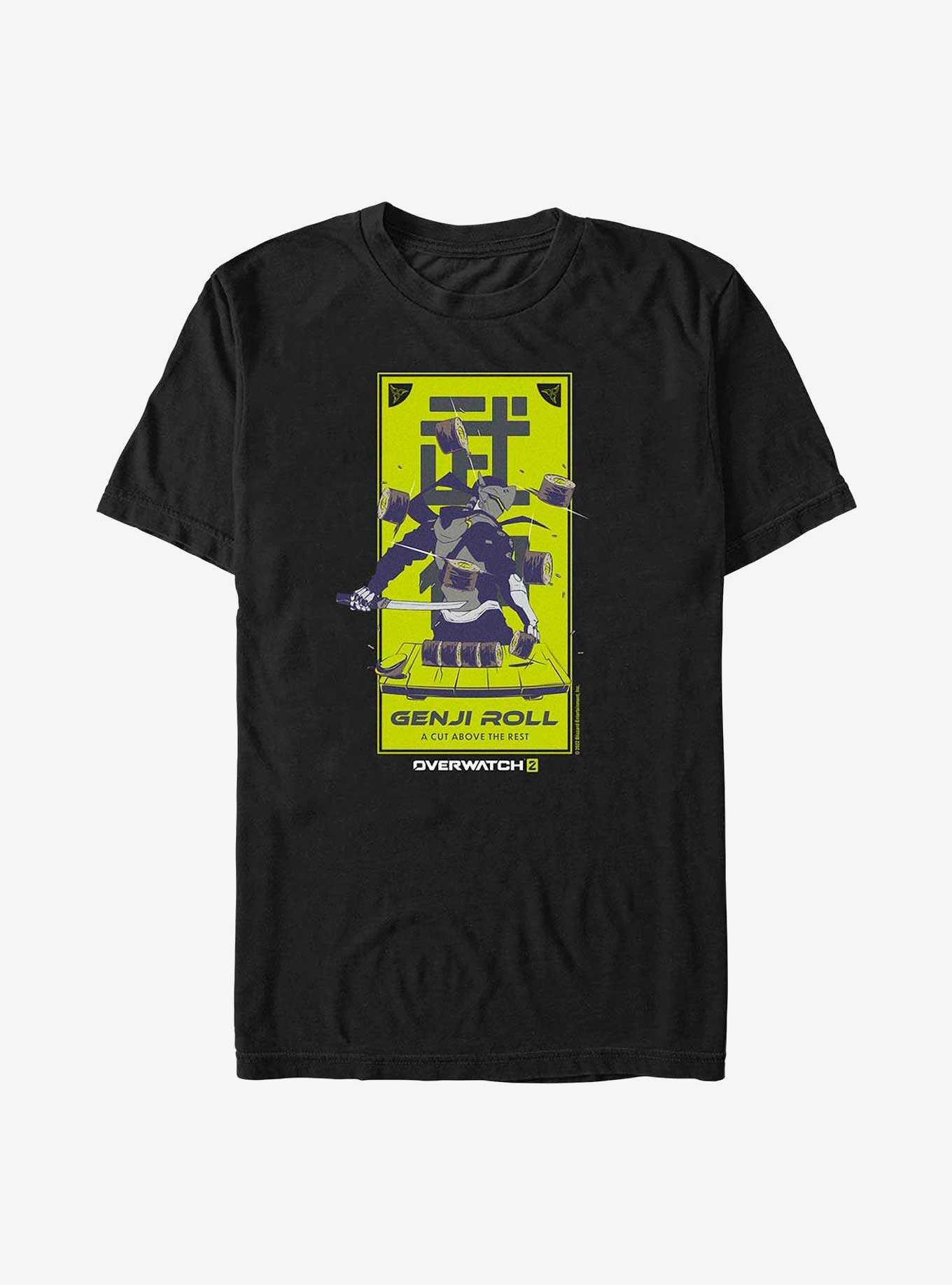 Overwatch 2 Genji Roll Poster T-Shirt, , hi-res