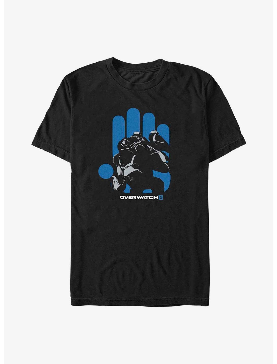 Overwatch 2 Winston Gorilla Hand T-Shirt, BLACK, hi-res