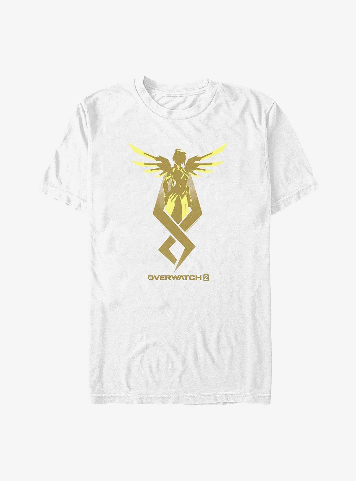 Overwatch 2 Mercy Icon T-Shirt, WHITE, hi-res