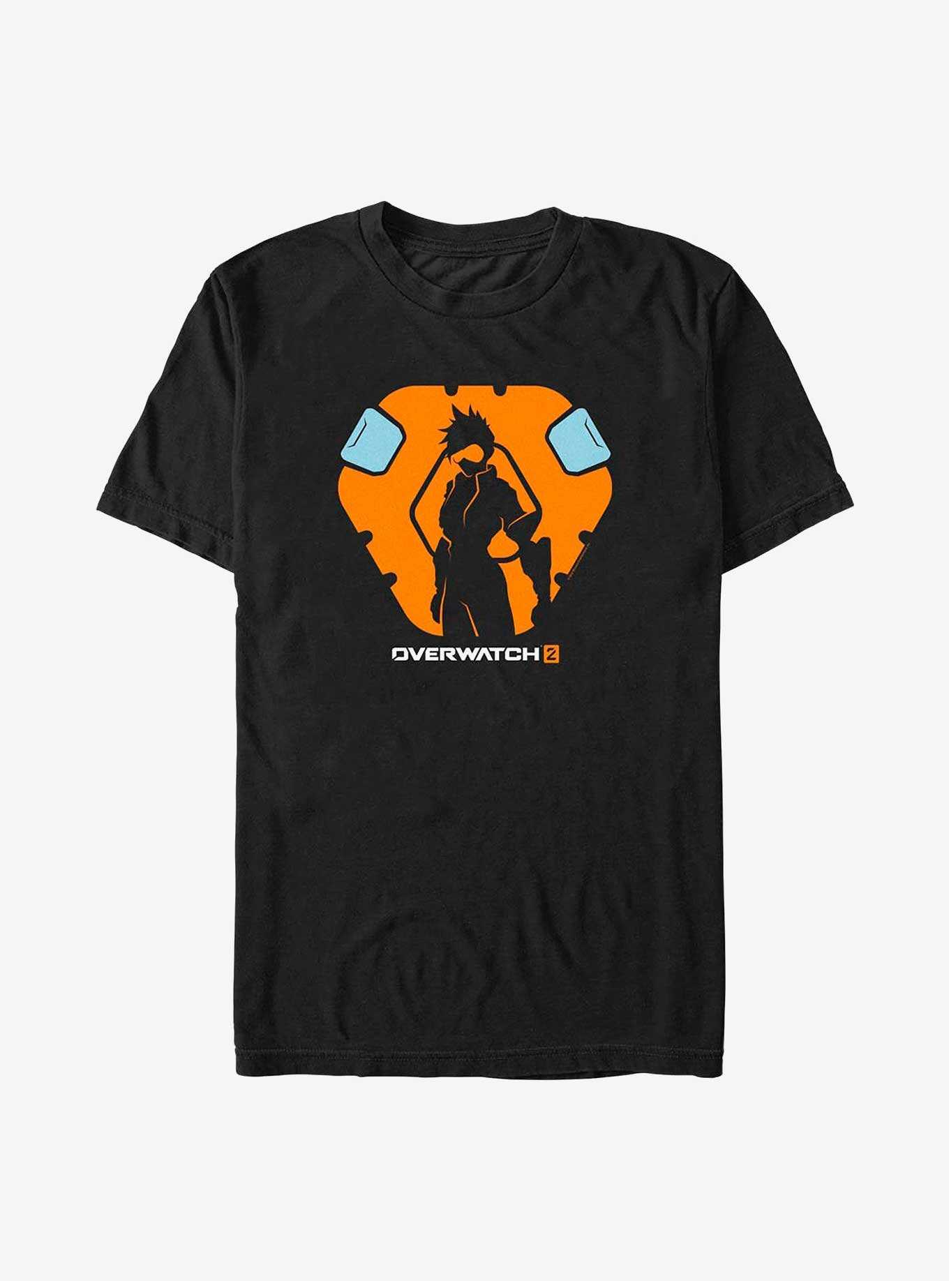 Overwatch 2 Tracer Silhouette T-Shirt, , hi-res