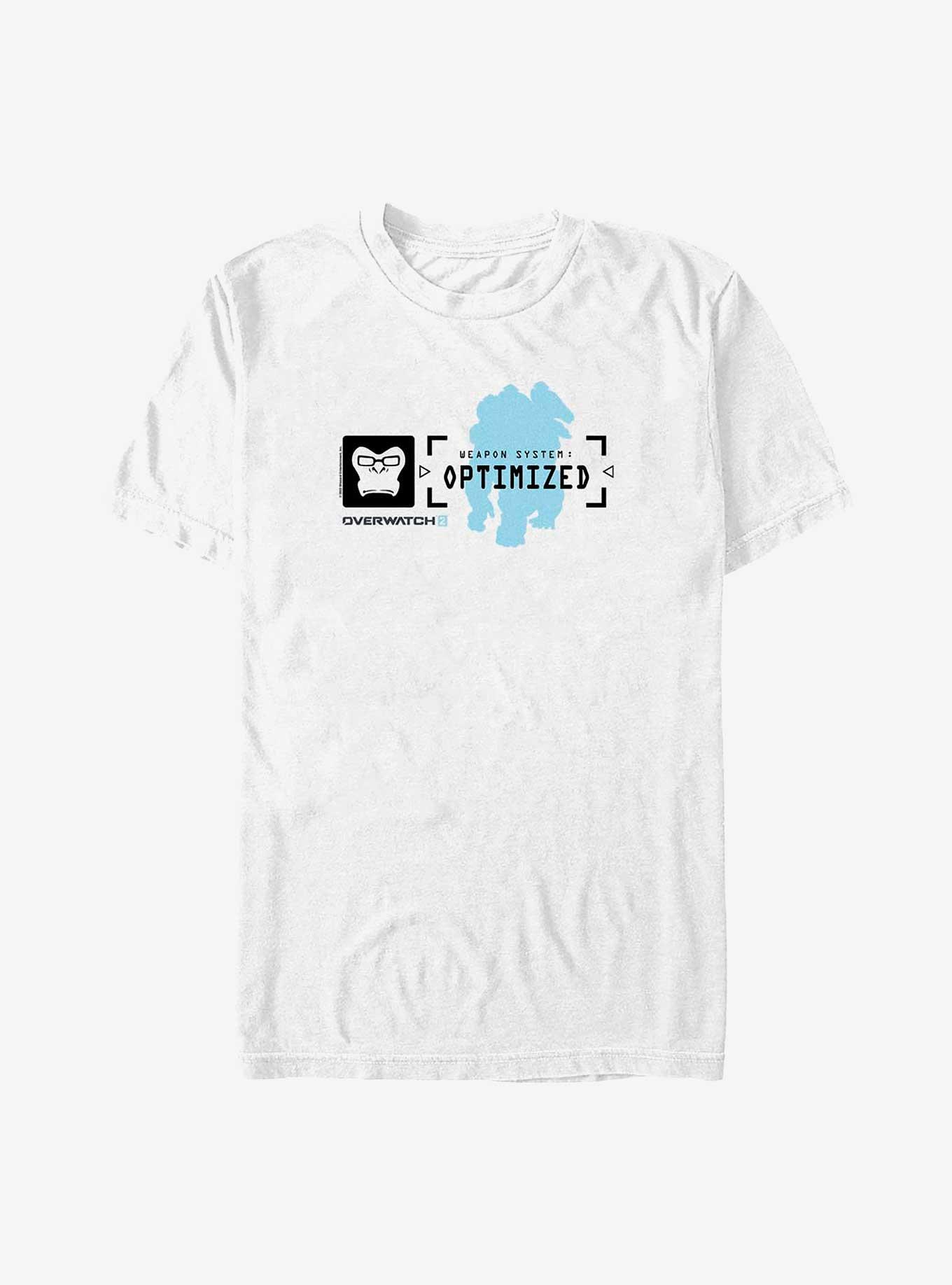 Overwatch 2 Winston Weapon System Optimized T-Shirt, WHITE, hi-res