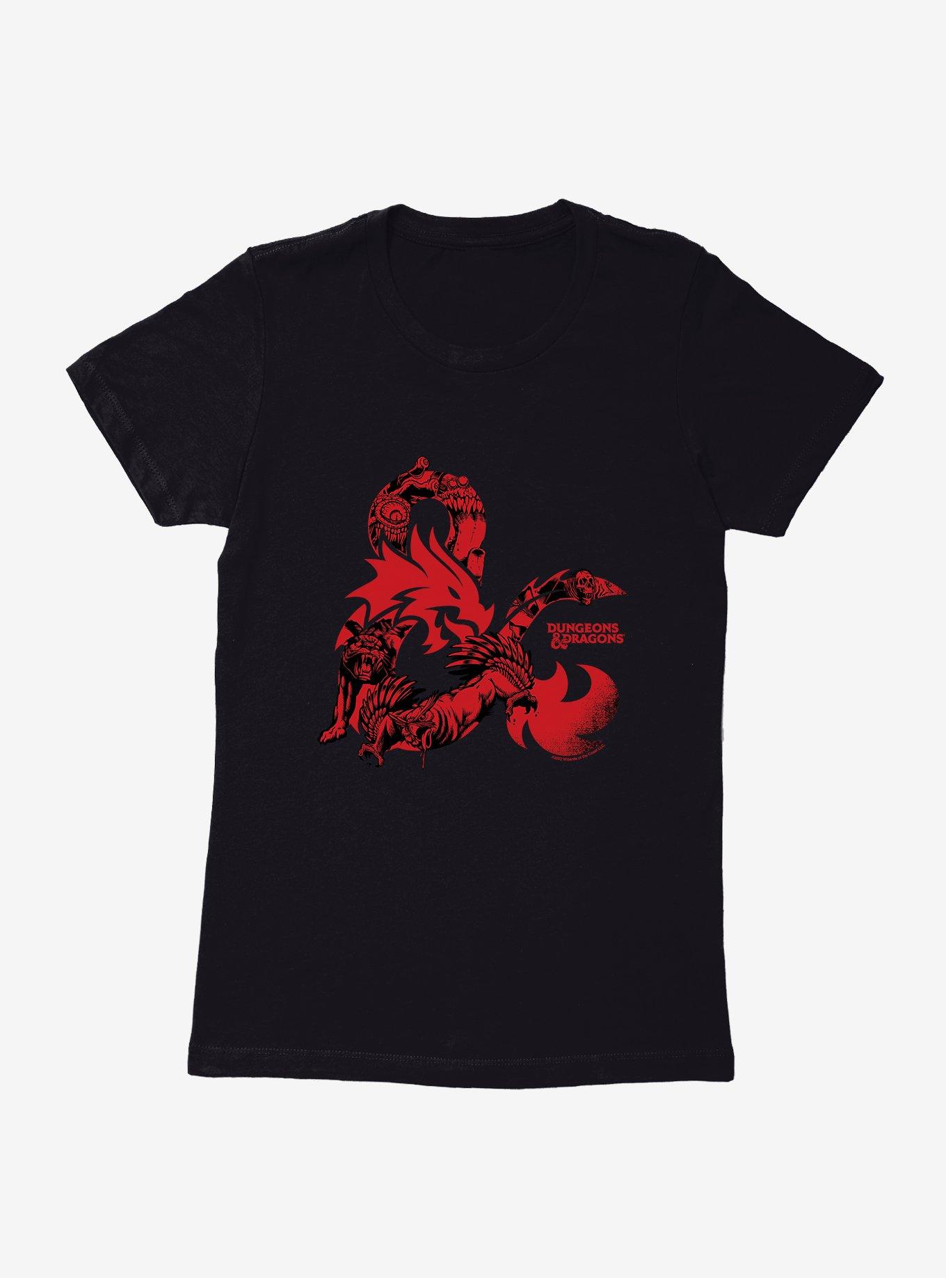 Dungeons & Dragons Red Ampersand Womens T-Shirt, , hi-res