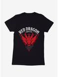 Dungeons & Dragons Red Dragon Womens T-Shirt, BLACK, hi-res